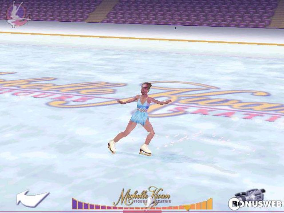 Screenshot ze hry Michelle Kwan Figure Skating  - Recenze-her.cz