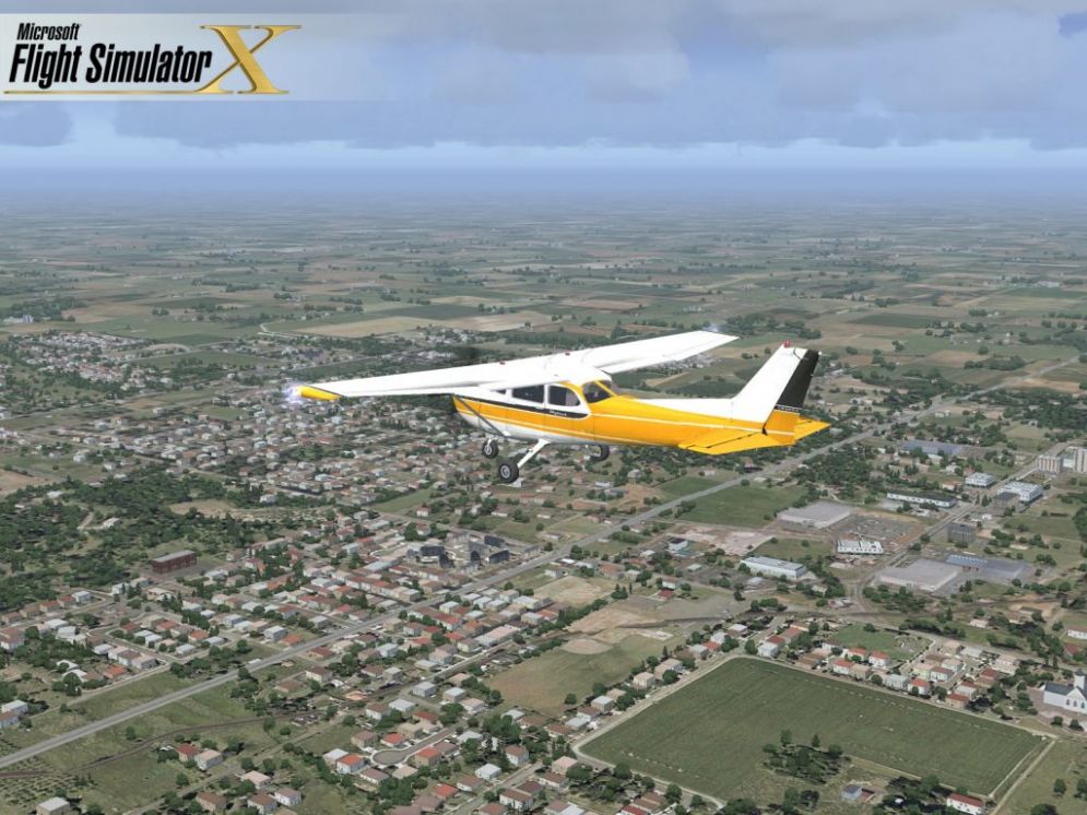 Screenshot ze hry Microsoft Flight Simulator X - Recenze-her.cz
