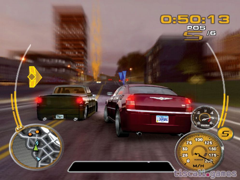 Screenshot ze hry Midnight Club 3: DUB Edition - Recenze-her.cz