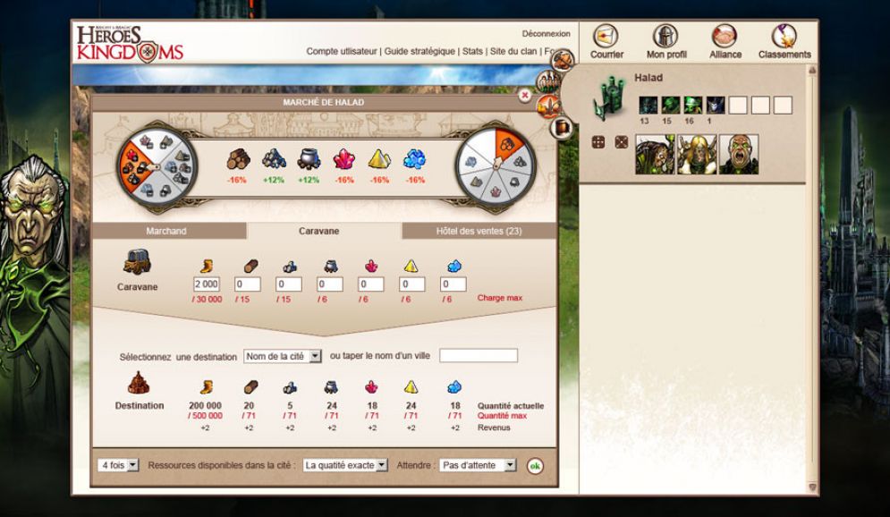 Screenshot ze hry Might & Magic Heroes Kingdoms - Recenze-her.cz