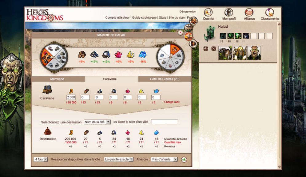 Screenshot ze hry Might & Magic Heroes Kingdoms - Recenze-her.cz