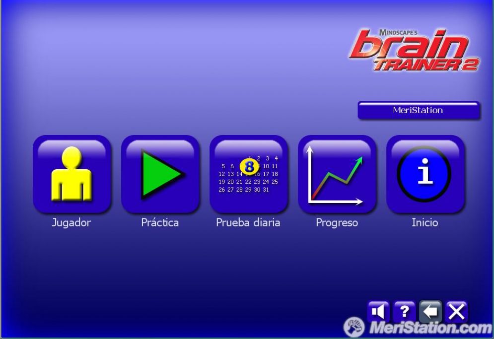 Screenshot ze hry Mindscapes Brain Trainer 2 - Recenze-her.cz