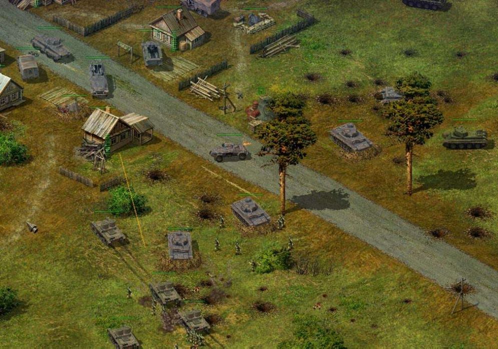 Screenshot ze hry Mission Barbarossa - Recenze-her.cz