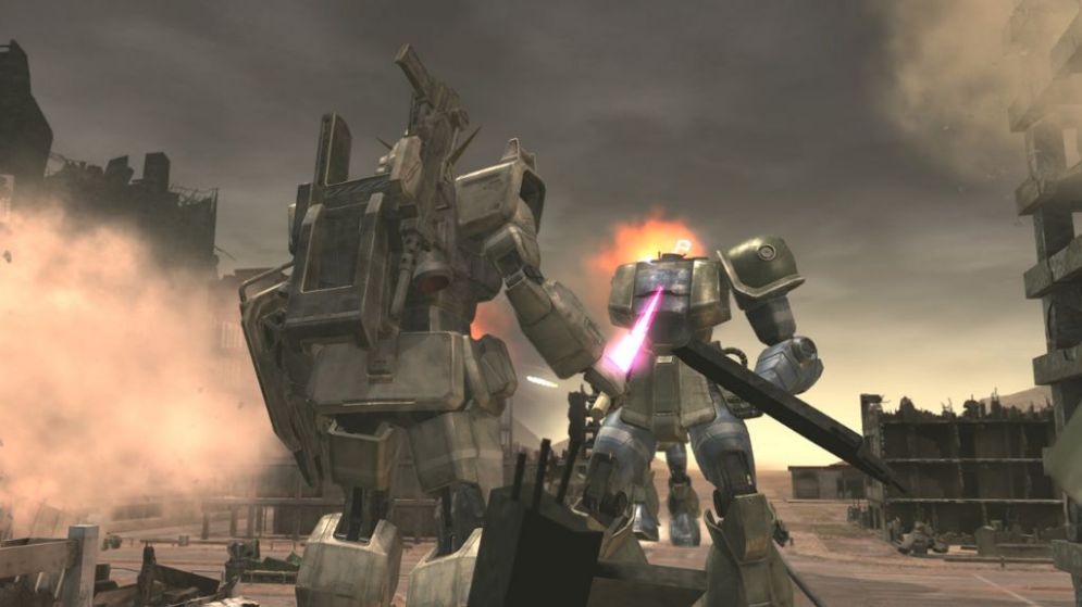 Screenshot ze hry Mobile Suit Gundam: Target in Sight - Recenze-her.cz