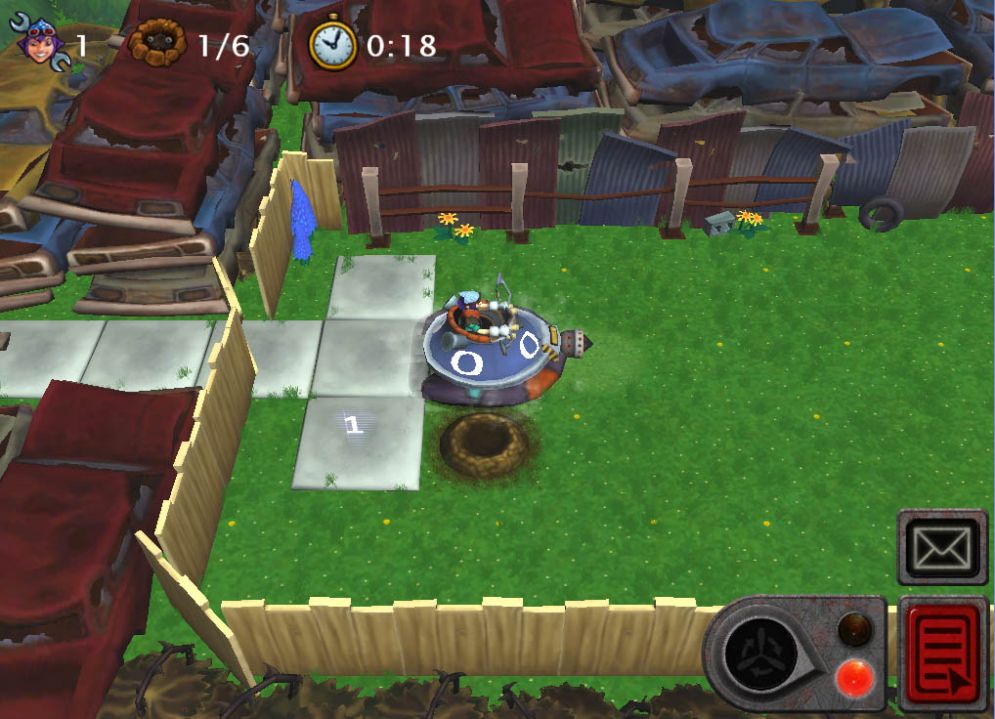 Screenshot ze hry Mole Control - Recenze-her.cz