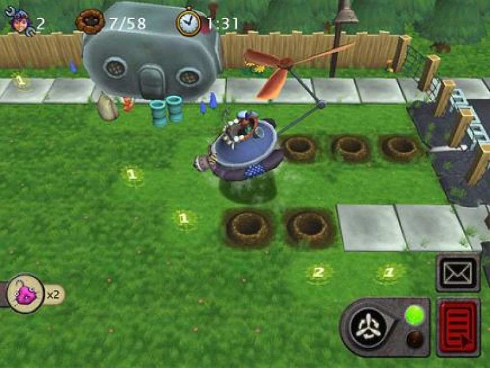 Screenshot ze hry Mole Control - Recenze-her.cz