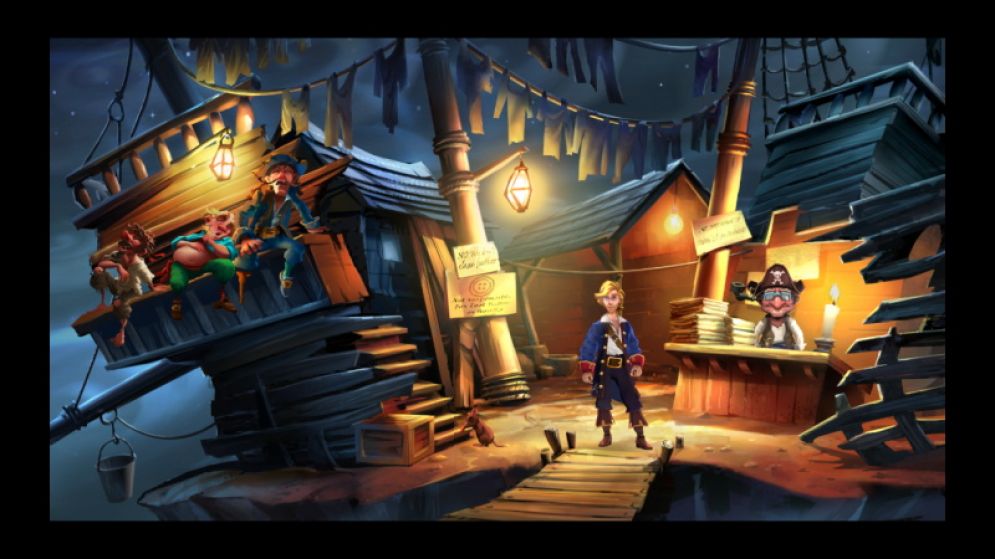 Screenshot ze hry Monkey Island 2 Special Edition: LeChucks Revenge - Recenze-her.cz