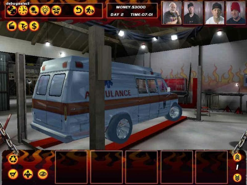 Screenshot ze hry Monster Garage: The Game - Recenze-her.cz