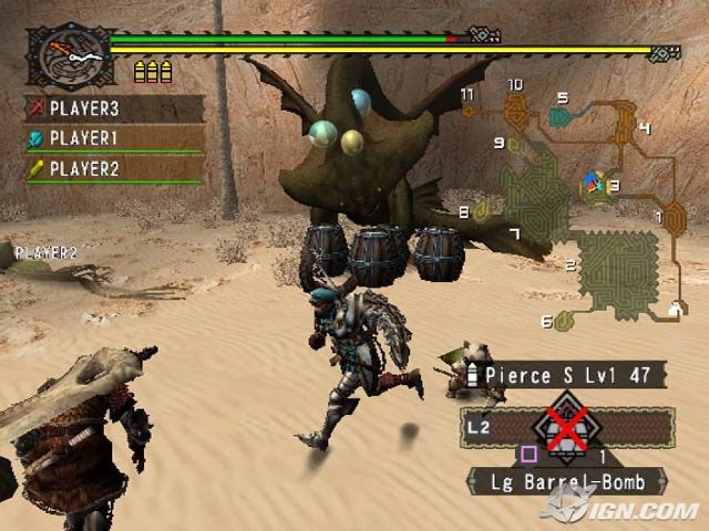 Screenshot ze hry Monster Hunter  - Recenze-her.cz