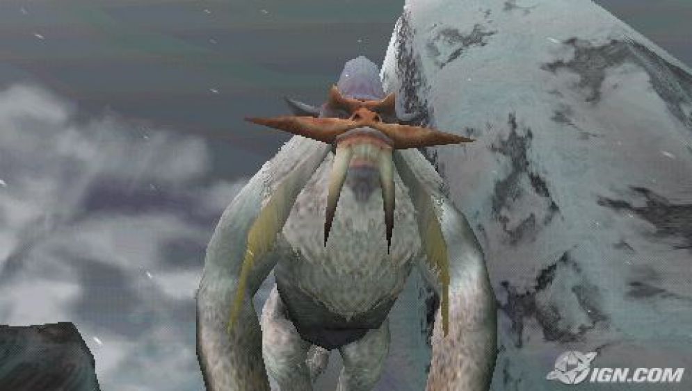 Screenshot ze hry Monster Hunter: Freedom 2  - Recenze-her.cz