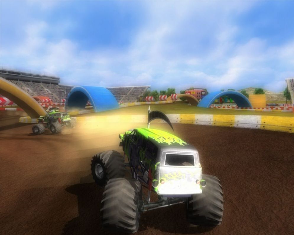 Screenshot ze hry Monster Truck Maniax - Recenze-her.cz