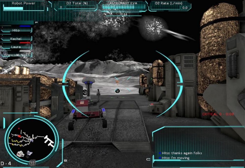 Screenshot ze hry Moonbase Alpha - Recenze-her.cz