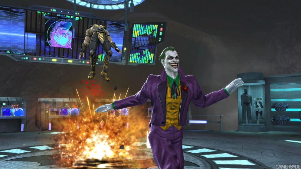 Screenshot ze hry Mortal Kombat vs. DC Universe - Recenze-her.cz