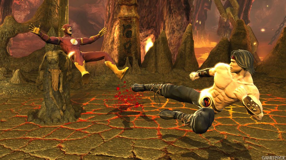 Screenshot ze hry Mortal Kombat vs. DC Universe - Recenze-her.cz