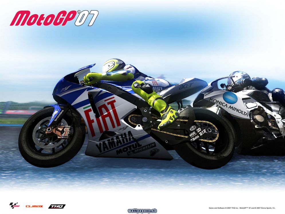 Screenshot ze hry Moto GP 07 - Recenze-her.cz