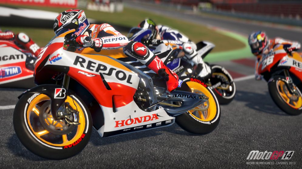 Screenshot ze hry MotoGP 14 - Recenze-her.cz
