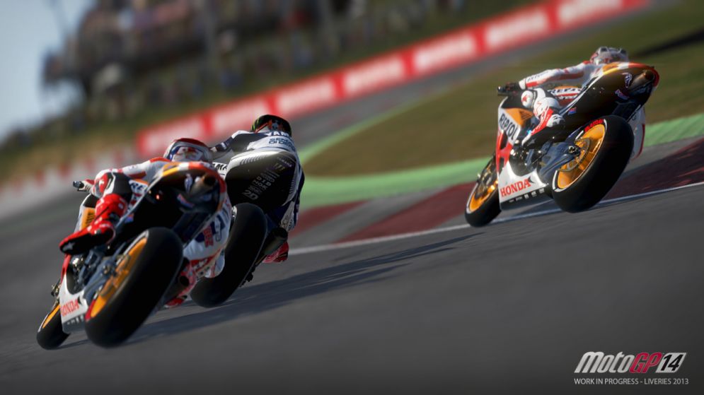 Screenshot ze hry MotoGP 14 - Recenze-her.cz
