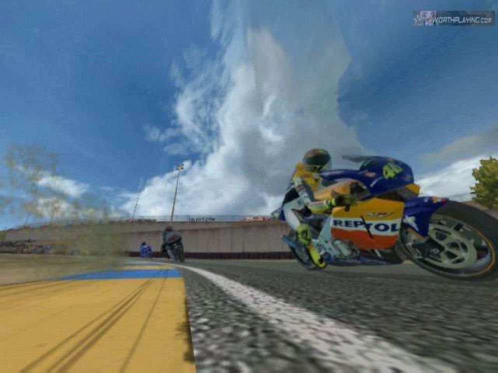 Screenshot ze hry MotoGP 2 - Recenze-her.cz