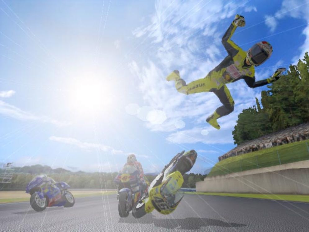 Screenshot ze hry MotoGP: Ultimate Racing Technology - Recenze-her.cz