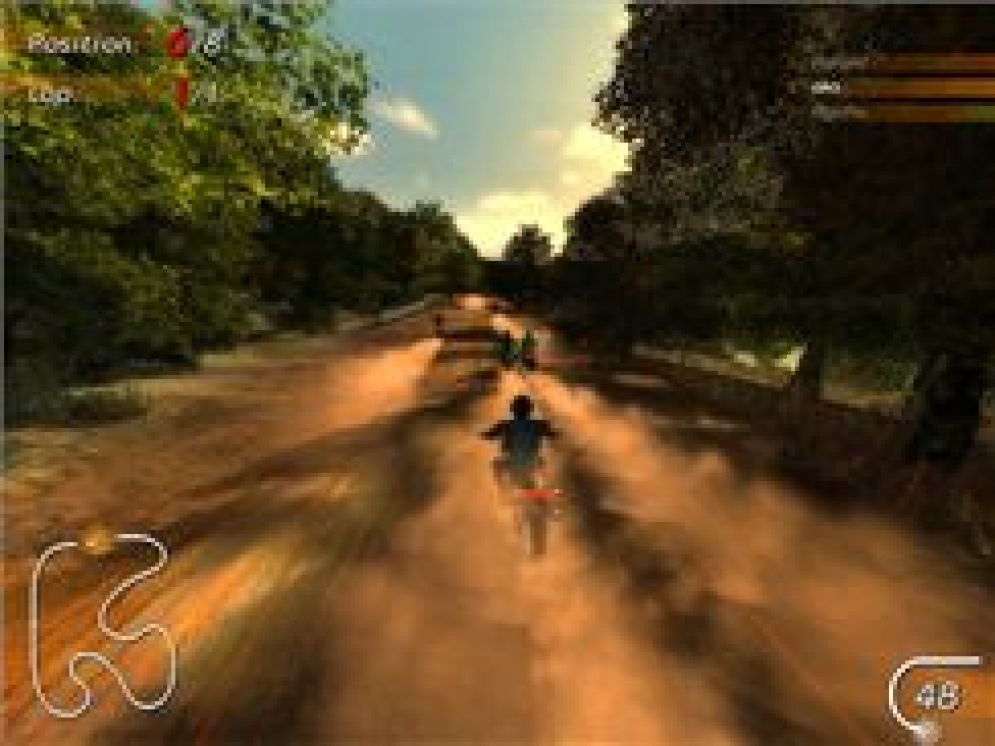Screenshot ze hry Motoracing - Recenze-her.cz