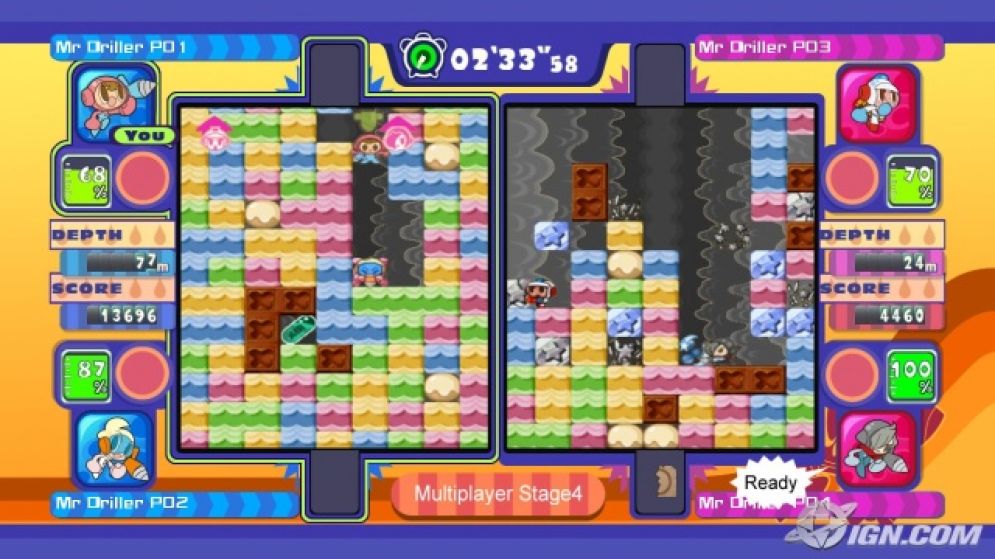 Screenshot ze hry Mr. Driller Online - Recenze-her.cz