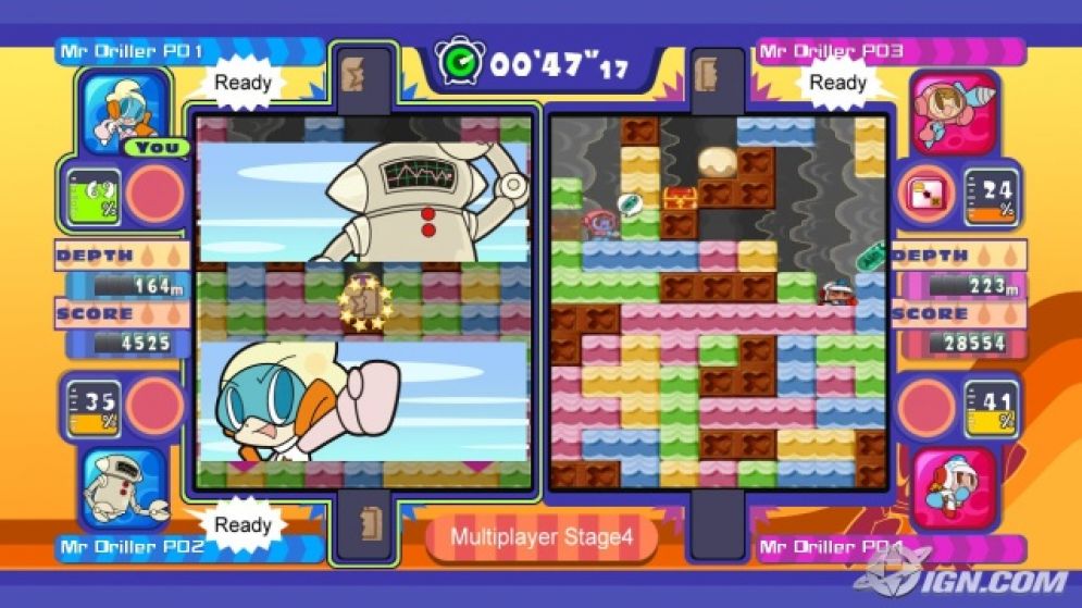 Screenshot ze hry Mr. Driller Online - Recenze-her.cz