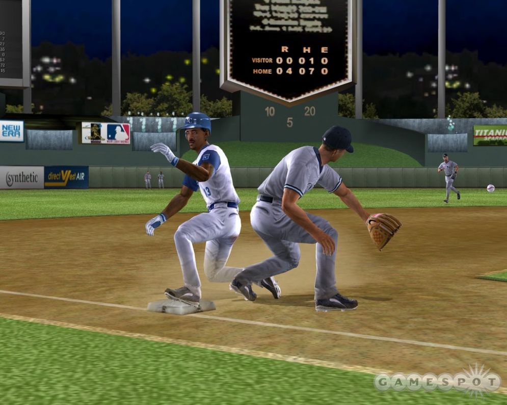 Screenshot ze hry MVP Baseball 2005 - Recenze-her.cz