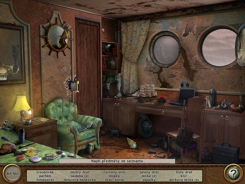 Screenshot ze hry Mystery Cruise - Recenze-her.cz