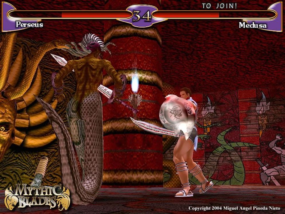 Screenshot ze hry Mythic Blades - Recenze-her.cz