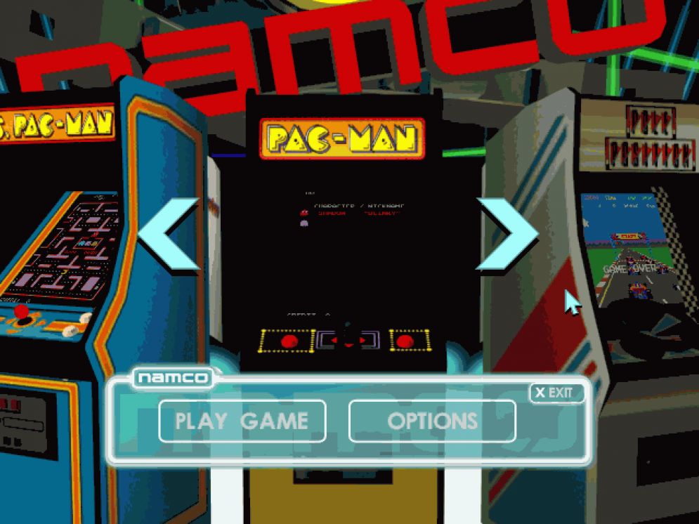 Screenshot ze hry Namco Museum 50th Anniversary Arcade Collection - Recenze-her.cz