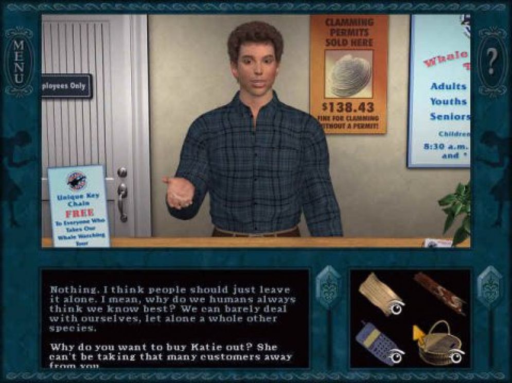 Screenshot ze hry Nancy Drew: Danger on Deception Island  - Recenze-her.cz