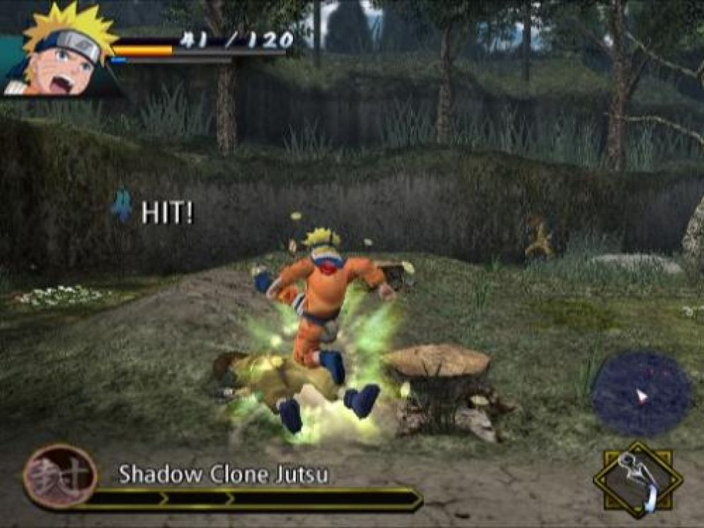 Screenshot ze hry Naruto: Uzumaki Chronicles - Recenze-her.cz