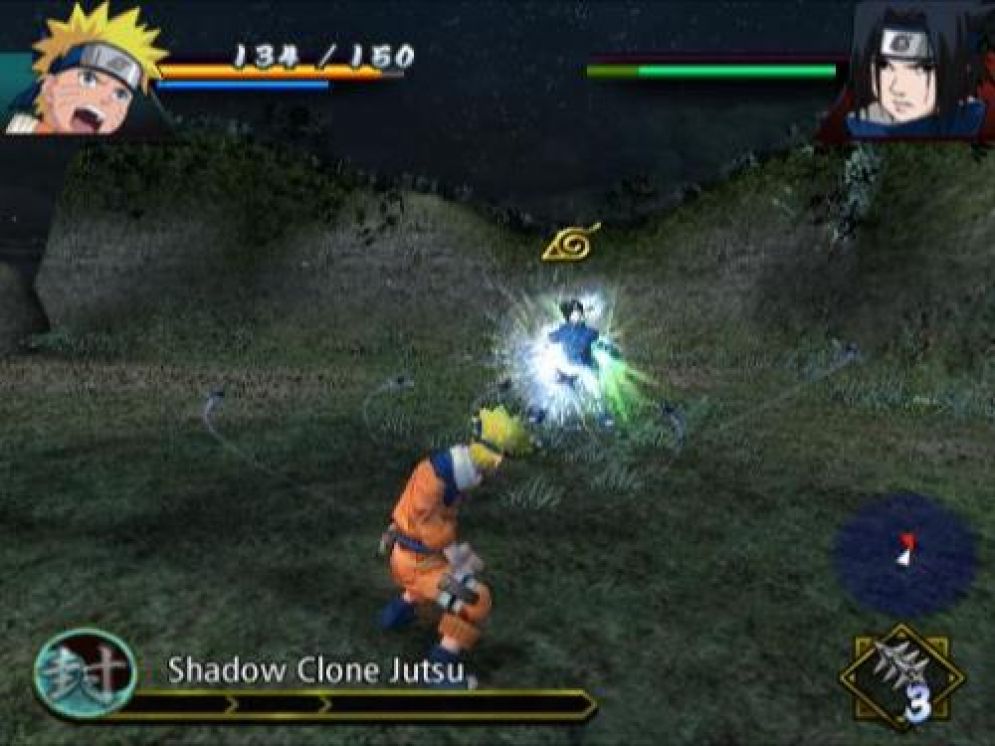Screenshot ze hry Naruto: Uzumaki Chronicles - Recenze-her.cz