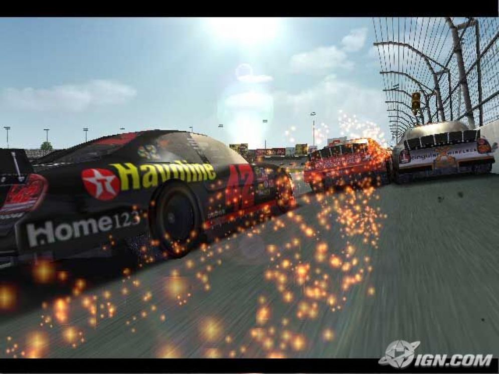 Screenshot ze hry NASCAR 06: Total Team Control - Recenze-her.cz