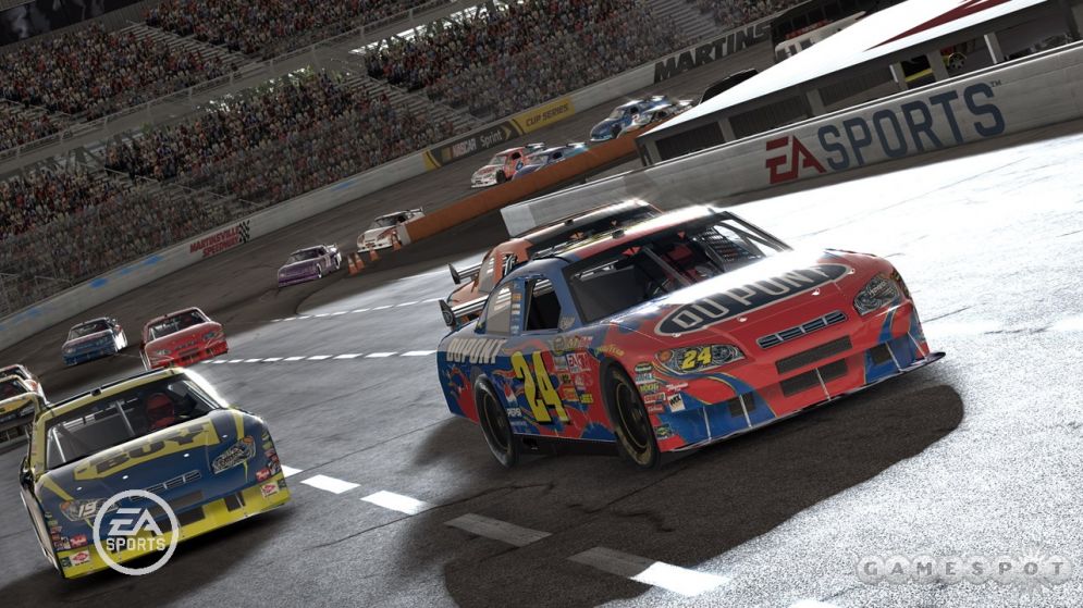 Screenshot ze hry NASCAR 09 - Recenze-her.cz