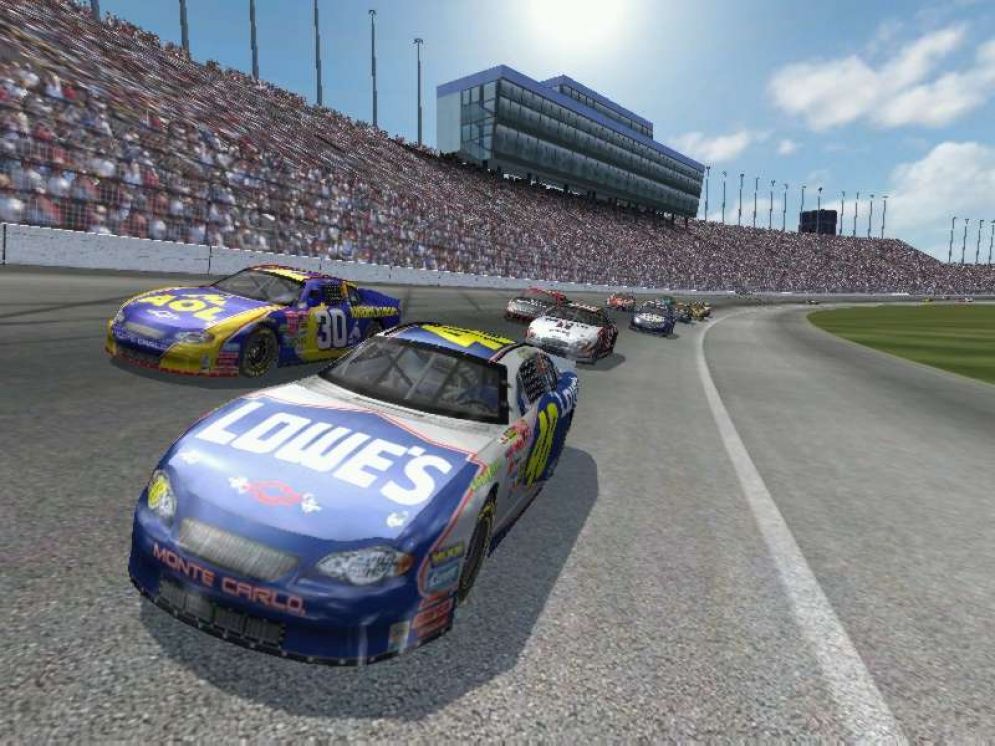 Screenshot ze hry NASCAR Racing 2003 Season - Recenze-her.cz