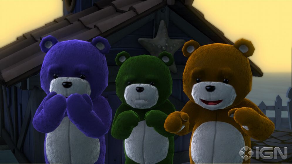 Screenshot ze hry Naughty Bear - Recenze-her.cz