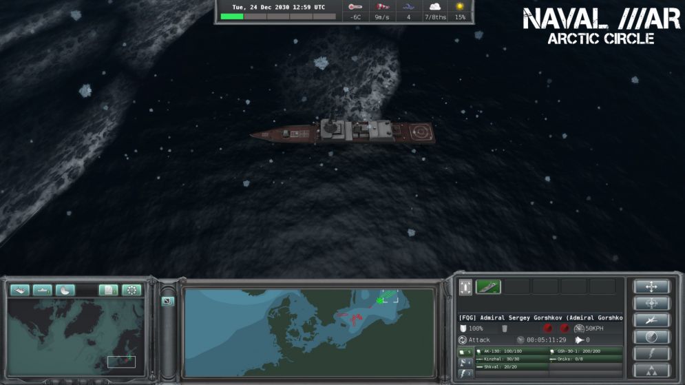 Screenshot ze hry Naval War: Arctic Circle - Recenze-her.cz