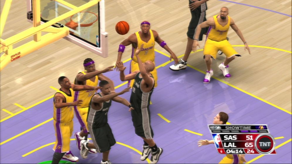 Screenshot ze hry NBA 08 - Recenze-her.cz