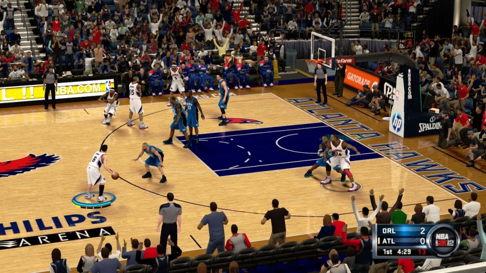 Screenshot ze hry NBA 2K12 - Recenze-her.cz