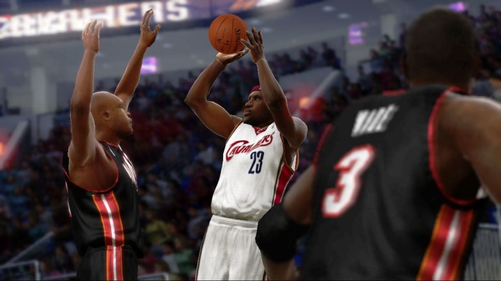 Screenshot ze hry NBA 2K7 - Recenze-her.cz