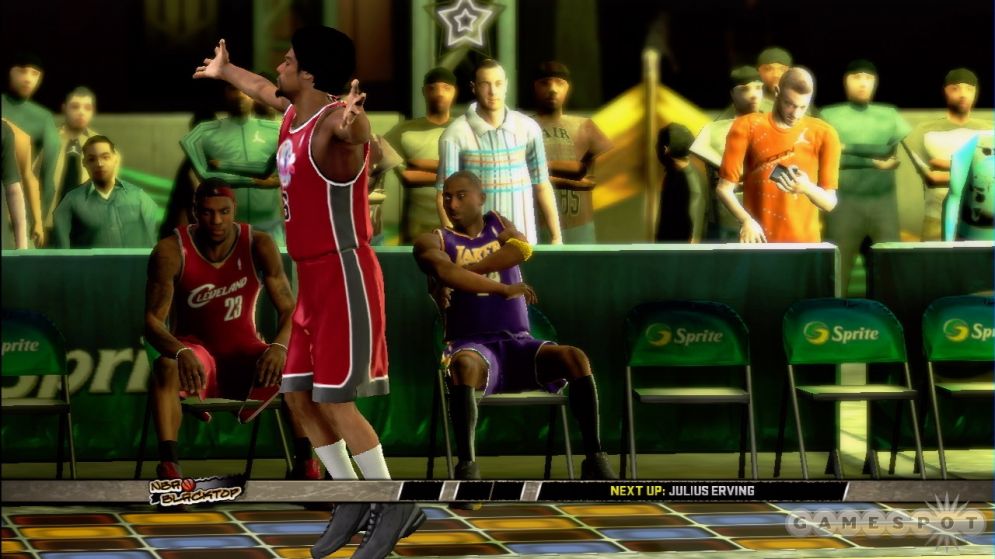 Screenshot ze hry NBA 2K8 - Recenze-her.cz
