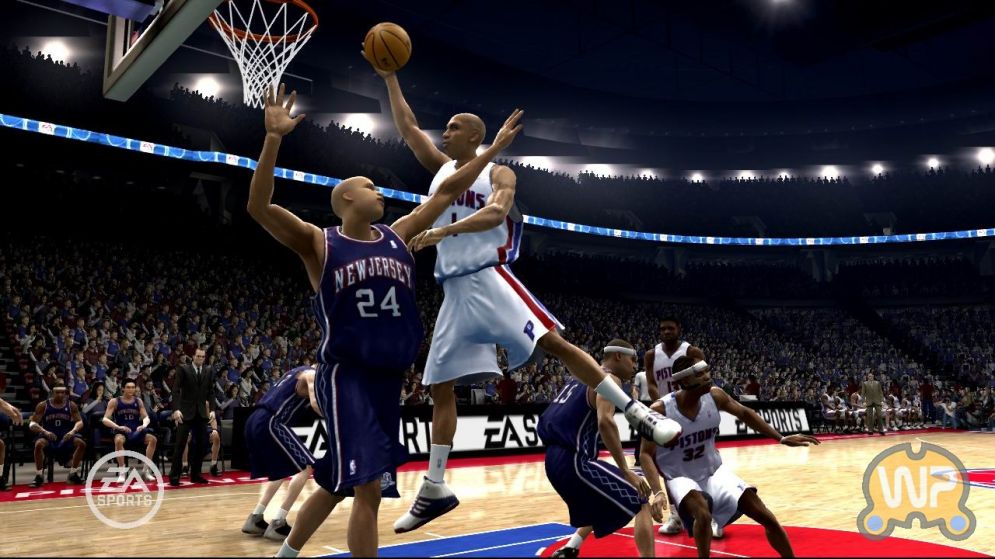 Screenshot ze hry NBA Live 07 - Recenze-her.cz