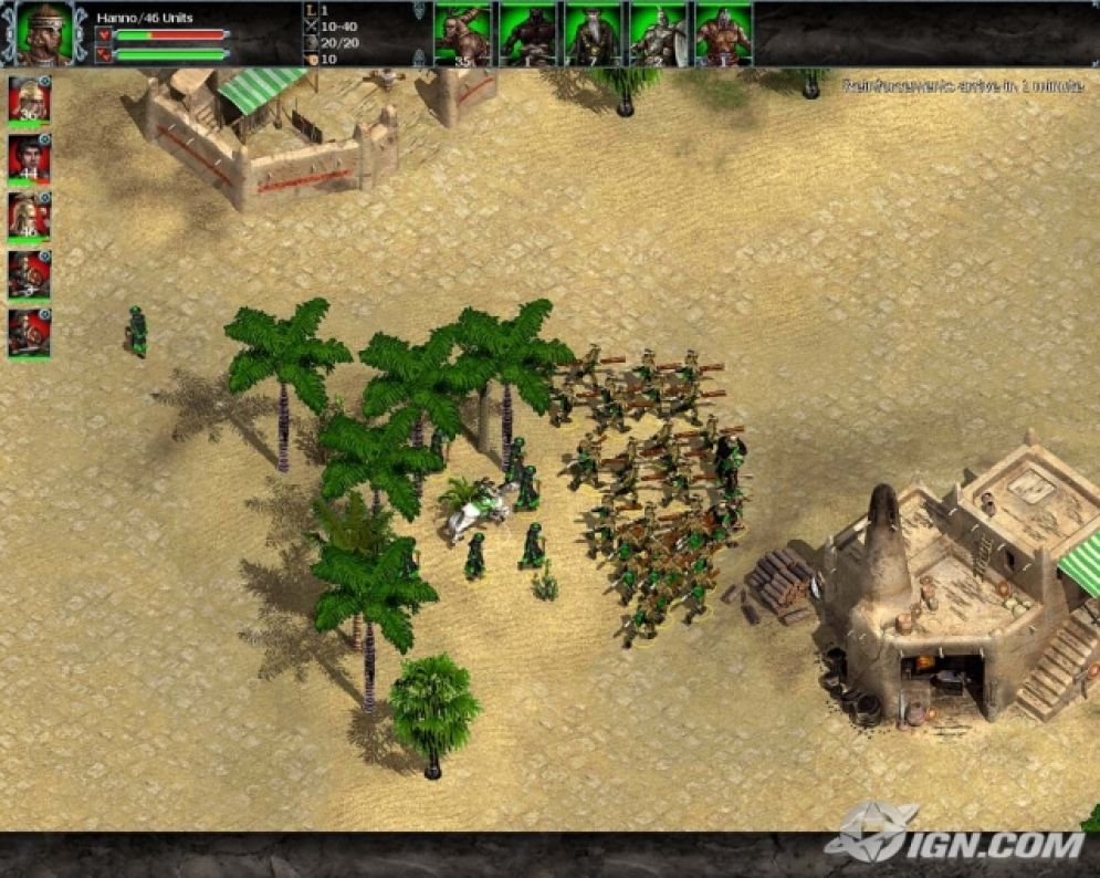 Screenshot ze hry Nemesis of the Roman Empire - Recenze-her.cz