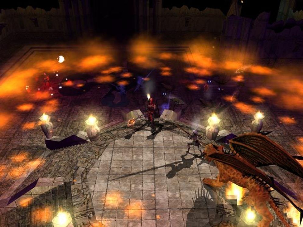 Screenshot ze hry Neverwinter Nights: Shadows of Undrentide - Recenze-her.cz