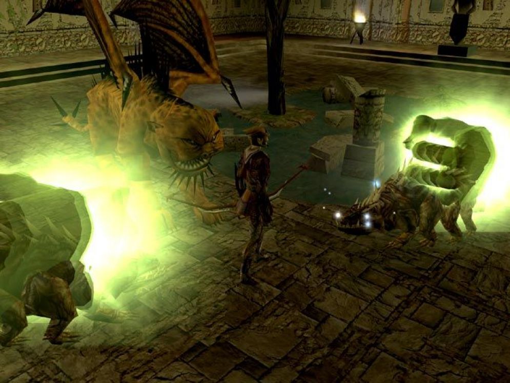 Screenshot ze hry Neverwinter Nights: Shadows of Undrentide - Recenze-her.cz