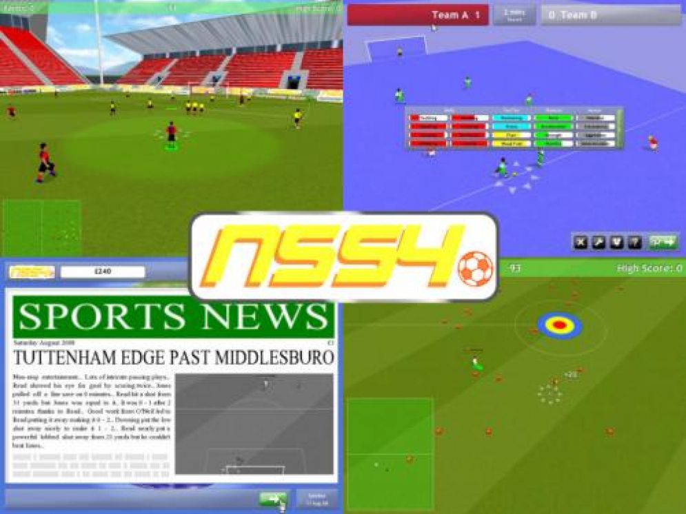 Screenshot ze hry New Star Soccer 4 - Recenze-her.cz