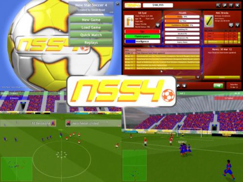 Screenshot ze hry New Star Soccer 4 - Recenze-her.cz