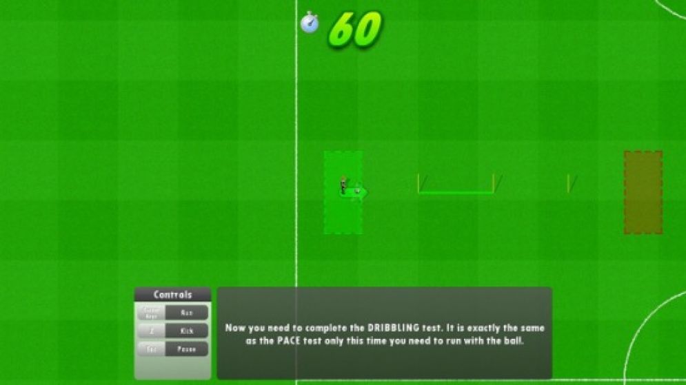 Screenshot ze hry New Star Soccer 5 - Recenze-her.cz