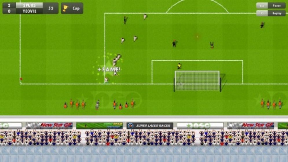 Screenshot ze hry New Star Soccer 5 - Recenze-her.cz
